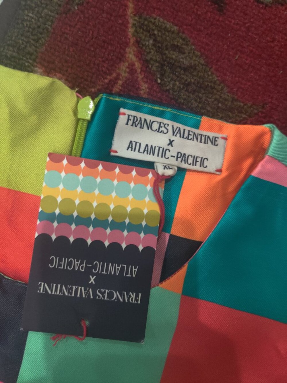 Frances Valentine X Atlantic Pacific dress size XL New - Picture 3 of 3